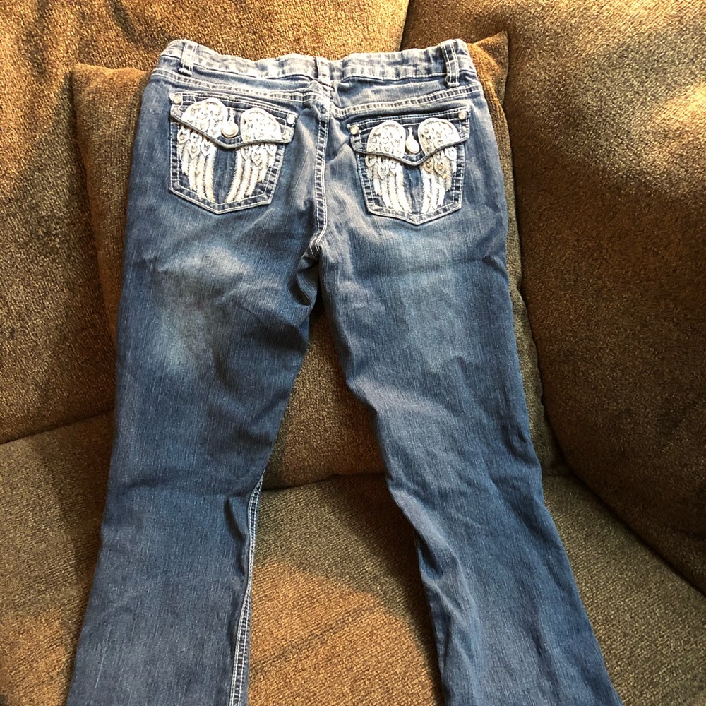 Girls denim jeans size 10 1/2.
